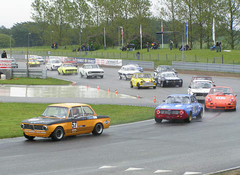 1971 klassen - her med sidste år vinder Jan Heiselberg i BMW 2002 i spidsen.